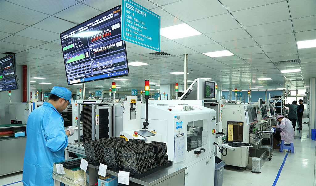 Jingxin production workshop, as shown on the company's official workshop page.